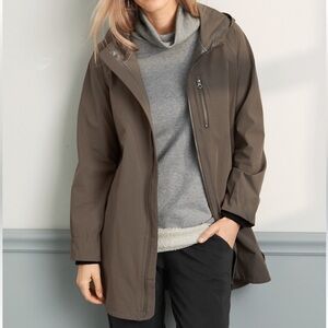 Garnet Hill Pleat Back Jacket